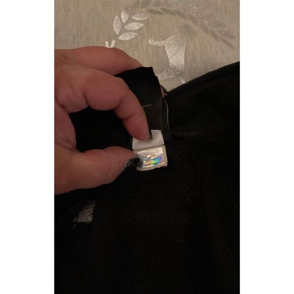 Black northface OSoito denali fleece jacket xl,med,small - Picture 5 of 8